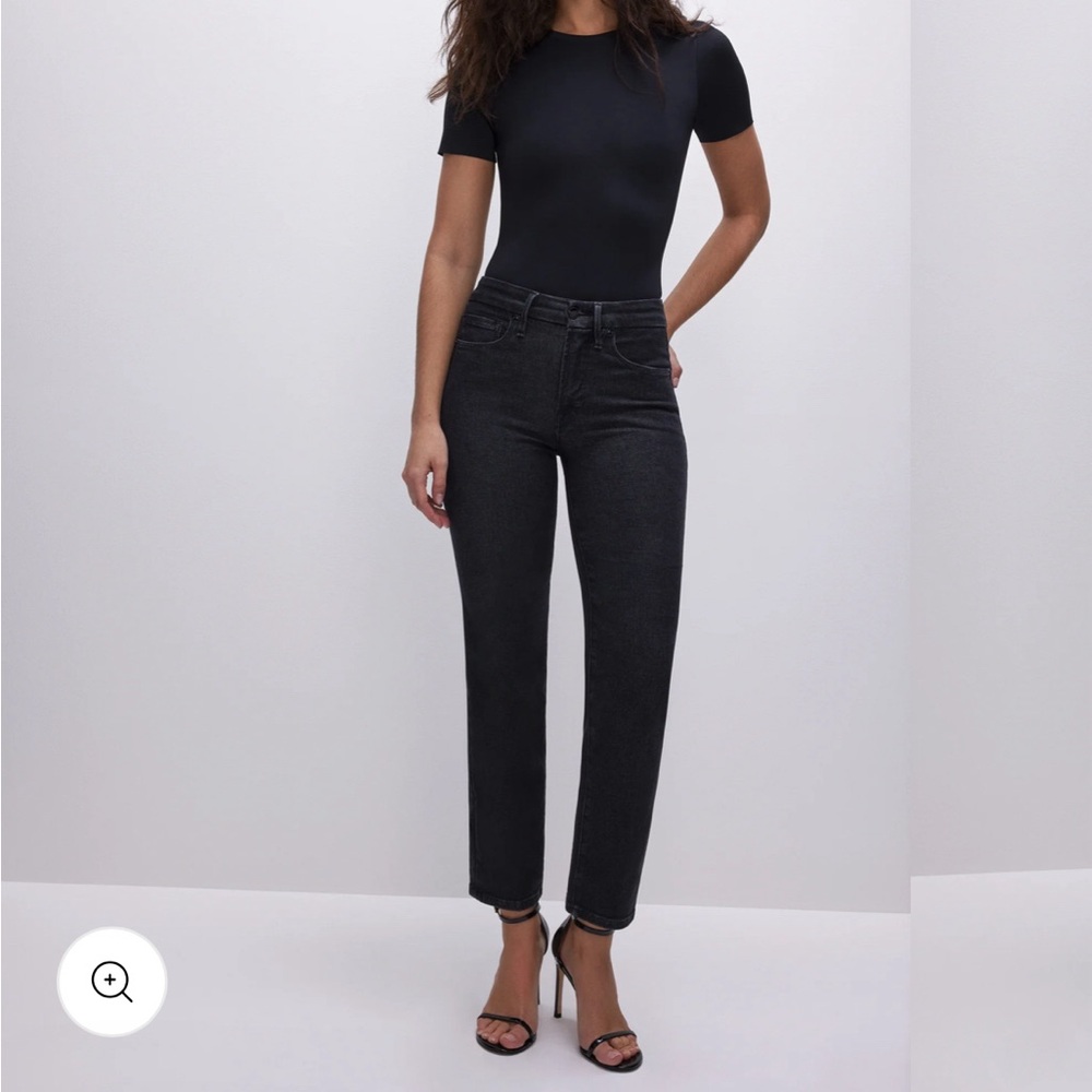 Good American straight leg jeans